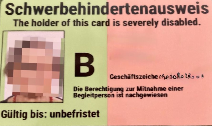 Bild Schwerbehindertenausweis 2026 02 10